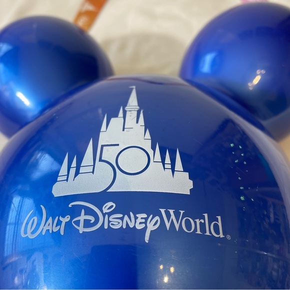 Mickey Walt Disney World Magic Kingdom hard plastic purse souvenir bag Mouse Ear - Picture 8 of 10